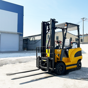 Carrello Elevatore Elettrico da 1 Tonnellata per Magazzino, Altezza di Sollevamento 3-6m, Pneumatici Solidi, Motore 13kW, Lunga Autonomia, Uso Industriale, Woerkai CPD10A - Product Image 1