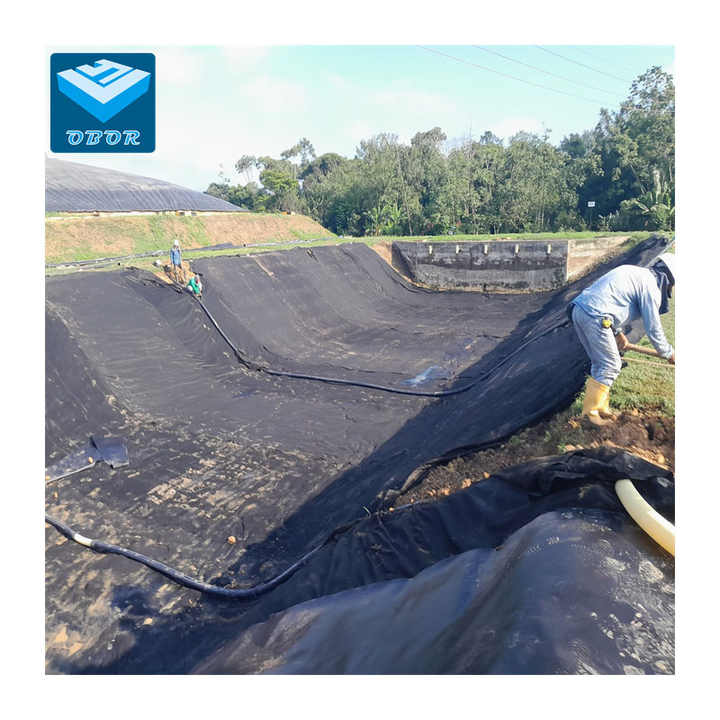 OBOR HDPE LLDPE LDPE Geomembranes Prices  Reservoir 0.5mm 0.75mm 1.5mm 1mm 2mm Geomembrana Pond Liner 45 Mil 60mil Dam Liner