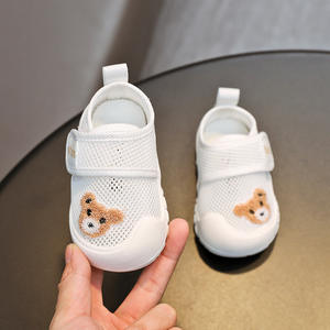Sommer Neugeborene Babyschuhe weiche sohle Netzstoff Kleinkinder-Schuhe Cartoon Bär Anti-Rutsch-Baby-Schuhe 1 bis 2 Jahre - Product Image 2