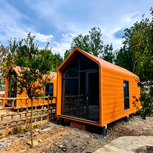 Maison préfabriquée en acier élégante, durable et étanche pour l'hébergement des clients <span class=keywords><strong>dans</strong></span> les hôtels et complexes hôteliers - Product Image 2