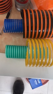2- <span class=keywords><strong>8</strong></span> дюймов Большой диаметр ПВХ всасывающий шланг гибкий пластиковый армированный ПВХ спиральный водяной насос всасывающий спиральный шланг - Product Image 3