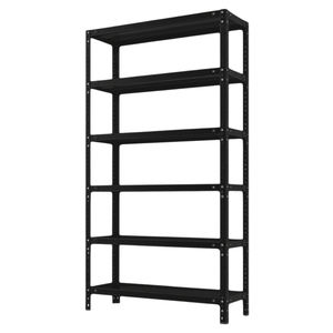 Estante de almacenamiento de Metal con pantalla de acero en ángulo de 4/5 /6 niveles para cocina, estantes de Metal para garaje, estantería de almacenamiento de hierro, sala de estar - Product Image 1