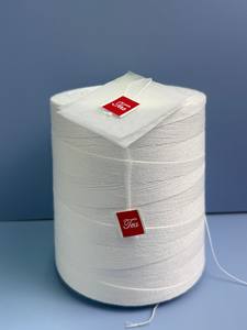 Benang katun dapat disegel panas, benang katun kelas makanan menghubungkan kantung teh dan label - Product Image 2