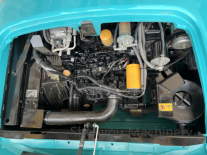 Mini-excavatrice sur chenilles Kobelco SK60 de 6 tonnes, 100 % fabriquée au Japon, avec moteur, haute puissance de terrassement, d'occasion, bien entretenue, 2021 - Product Image 5