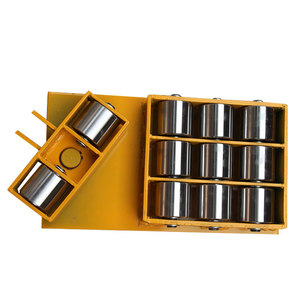 Carro de Transporte Tipo Tanque Pequeño con Ruedas de Acero y PU, Dirección de 180 Grados, Color Amarillo, Personalizable, Garantía de 1 Año, Suministro del Fabricante - Product Image 4