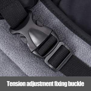 उच्च चिंतनशील स्ट्रिप विंडप्रूफ और वाटरप्रूफ कुत्ते कोट कुत्ते के सामान - Product Image 5