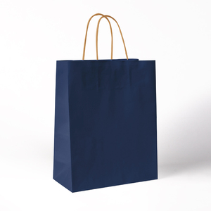 Bolsa de Papel Kraft para Comida para Llevar con Asas y Logotipo Personalizado, Bolsa de Compras - Product Image 4