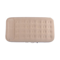 Matras Kemah tiup portabel PVC buatan pabrik dengan pompa udara listrik bawaan untuk mendaki & piknik di luar ruangan