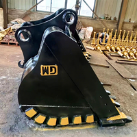 Bucket Excavator PC300, Bucket Penggali, Bucket Batu Tugas Berat, Aksesoris Excavator untuk Konstruksi