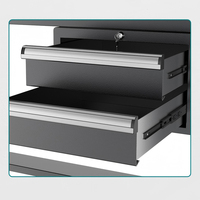 Table de travail antistatique avec tiroir, établi avec panneau perforé, établi en acier inoxydable, établi robuste, établi de mécanicien