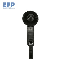 Attaches-câbles autobloquants en nylon à fixation rapide avec clips de serrage pour gestion efficace des câbles de voiture en intérieur