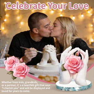 <span class=keywords><strong>Kit</strong></span> de <span class=keywords><strong>moulage</strong></span> pour bébé et <span class=keywords><strong>couple</strong></span> Dongtaiyuan, ensemble cadeau de poudre d'alginate et de plâtre DIY 3L, logo personnalisé disponible - Product Image 6