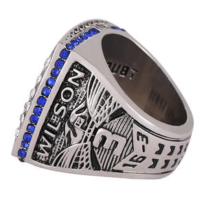 Bague des <span class=keywords><strong>Seattle</strong></span> Seahawks pour hommes, en acier de haute qualité, pour la fabrication de bijoux, vente chaude, bague de championnat 2013, bague de champion, sport - Product Image 3