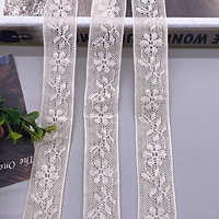 Vente chaude Crochet Coton Dentelle Vêtements Garniture Haute qualité Broderie Dentelle Accessoires
