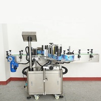 Alibaba Chine fournisseur étiqueteuse automatique/plate étiqueteuse bouteille machine d'étiquetage avec codeur