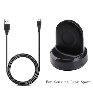 Câble de charge micro USB de haute qualité et station de charge sans fil pour montre connectée <span class=keywords><strong>Gear</strong></span> <span class=keywords><strong>Sport</strong></span> (SM-R600) S4 - Product Image 2