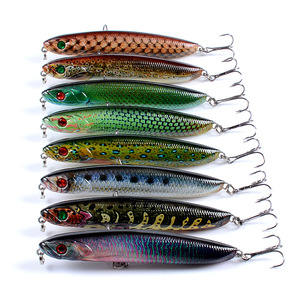 Esca rigida artificiale in plastica che affonda matita 9.6cm/18.1g Ultra lunga lancio ami da <span class=keywords><strong>pesca</strong></span> bionici per basso pesce persico carpa - Product Image 2