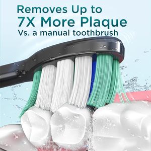 2024 el más nuevo cepillo de dientes eléctrico recargable con soporte 5 modos cepillo de dientes sónico IPX7 impermeable con estuche - Product Image 5