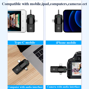 K15-3.5mmジャックノイズキャンセルマイクプロモーションミニフォンマイク小型ワイヤレスマイクスマートフォンパッド<span class=keywords><strong>PC</strong></span>用 - Product Image 3