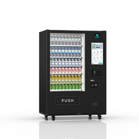 Máquina Expendedora Refrigerada de Bebidas y Snacks con Pantalla Táctil Inteligente de 21.5 Pulgadas, Habilitada para SDK, Gestión Basada en la Nube, Wi-Fi/4G LTE