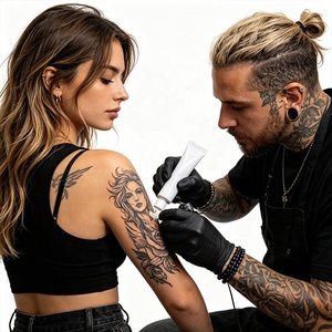 Crema para el Cuidado de Tatuajes de Cuerpo Completo, Textura Suave y Fácil de Aplicar, Sensación Cómoda para Diferentes Estilos y Tamaños de Diseños de Tatuajes - Product Image 2