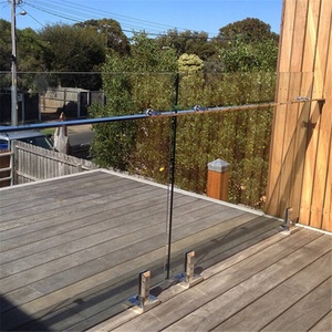 Fixations en verre balustrades avec robinet en verre balcon balustrade - Product Image 2
