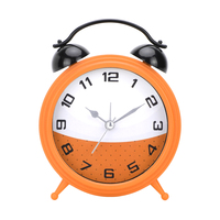 Milti-Reloj de mesa de plástico personalizado para niños, despertador de escritorio a color, barato