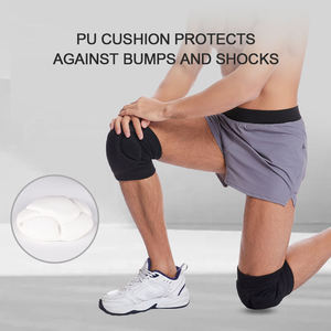 Ginocchiere Sportive Traspiranti Antiurto con Imbottitura in Schiuma PU Antiscivolo per Allenamento di <span class=keywords><strong>Pallavolo</strong></span> e Calcio - Product Image 3