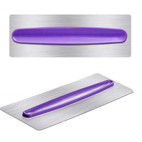 Spatule à gâteau en acier inoxydable, lisseur de crème, spatule à gâteau en métal, peigne pour outils de pâtisserie