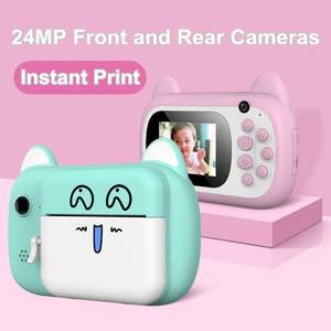 <b>Mini</b> Kids' Digital Camera with Instant Printing & Video 200DPI Optical Zoom 2.4-inch Screen-Christmas Gift Toy K1 - Product Image 4