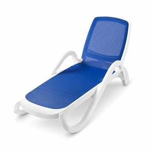 <span class=keywords><strong>Chaise</strong></span> <span class=keywords><strong>longue</strong></span> d'extérieur moderne en plastique, résistante à l'eau, en maille Teslin, pour piscine, plage, jardin, terrasse, vente en gros - Product Image 6