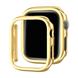 Funda de reloj de PC chapada a la moda para <span class=keywords><strong>Apple</strong></span> <span class=keywords><strong>Watch</strong></span> 8 7 S7 <span class=keywords><strong>S8</strong></span> S9 ultra Case Hollow Frame 41mm 45mm 49mm Cases - Product Image 6