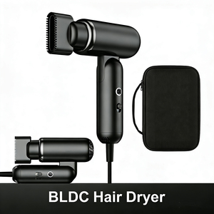 ไดร์เป่าผมพับได้แบบพกพา ความเร็วสูง BLDC พร้อมประจุลบ สำหรับจัดแต่งทรงผม เพิ่มวอลลุ่ม เหมาะสำหรับการเดินทาง ขนาดเล็ก พกพาสะดวก - Product Image 1