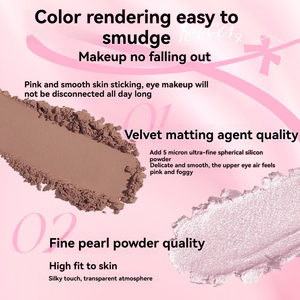 Paleta de Sombras de Ojos de Once Colores VEECCI/Weizi Ribbon Fantasy, Larga Duración, Sin Pliegues, Multicolor, Natural y Tridimensional - Product Image 6