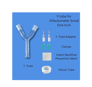 Tubo en Y Compacto para Olfactómetro, Conector de Laboratorio de Precisión de 1 Pulgada para Estudios del Comportamiento de Insectos y Aplicaciones de Investigación - Product Image 2