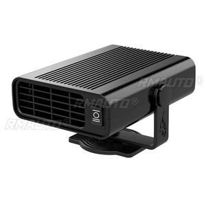 Chauffage de voiture portable 800W 12/24V, dégivreur et désembueur électrique, ventilateur de chauffage et de refroidissement ABS rotatif à 360 degrés pour pare-brise - Product Image 4