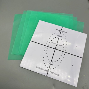 Gabarit de protection dentaire en caoutchouc pour dents de lait permanentes, dispositif de positionnement supérieur et inférieur, perforateur pour équipement de thérapie buccale - Product Image 4