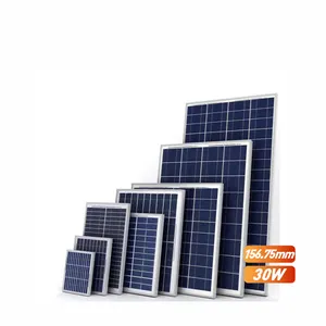 Centro Panel surya Mini 30W, sistem surya DIY kekuatan kecil