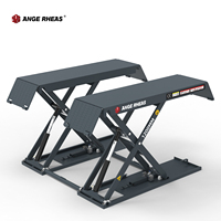 Mini-élévateur à ciseaux mobile ultra-fin de 1,2 mètre, position intermédiaire