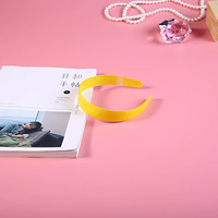 Grosir Pabrik Headband Plastik Wanita dan Anak Perempuan, Hairband Sederhana Lebar 2,5 cm