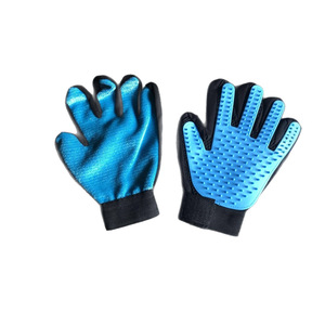 <b>Pet</b> Grooming Gloves For Cat Dog Hair Removal <b>Brush</b> <b>Pet</b> Care Rubber Material Smooth Texture - Product Image 2