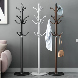 <span class=keywords><strong>Perchero</strong></span> de pie de hierro con 12 ganchos, diseño moderno para uso en hoteles, para colgar ropa en el recibidor - Product Image 2