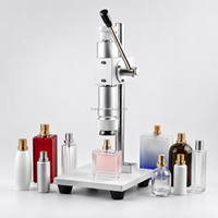 Presse manuelle de capsulage pour flacons de parfum, idéale pour les échantillons de parfum capillaires et les flacons d'huile de CBD – Machine à sertir les parfums