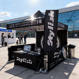 Tente de marché promotionnelle pour le festival de Pâques, gazebo pop-up personnalisé, auvent imprimé, tente de toit, publicité, tente d'événement en plein air, marquage - Product Image 3
