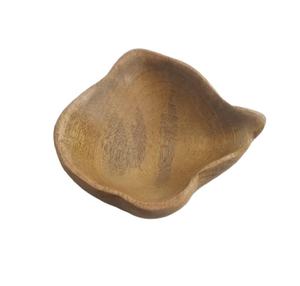 Tazón de madera esmaltado con diseño impreso, juego de tenedor y cuchara - Product Image 6