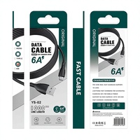 Kotak Kemasan Logo Kustom Kabel Data Abs 1m Kabel Data Tipe-c untuk iPhone Usb a ke Usb C 60W Kabel Pengisian Cepat Tipe C Usb