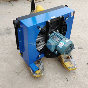 Radiateur hydraulique refroidi par air 12V en aluminium avec débit de 20L/min, ventilateur DC pour le refroidissement des mini-excavatrices et des équipements compacts - Product Image 2