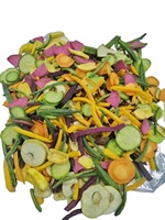 GT 1,5kg*4 stuks Bulk Gedroogde Groente- en Fruit Snacks Vriesgedroogd Gemengd Fruit Knapperige Fruit en Groenten