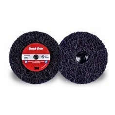 Scotch-Brite™Nettoyer et dénuder XT Pro 100 mm X 13 mm X 6 mm Roloc™+ XO-ZR S XCRS Roue pour disques abrasifs - Product Image 1