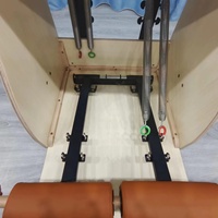 Chaise combinée stable de Wunda-pro de chaise de Pilates d'érable, chaise multifonctionnelle Offre Spéciale de machine de Pilates